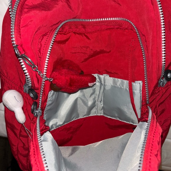 Kipling Red Backpack - Picture 4 of 6